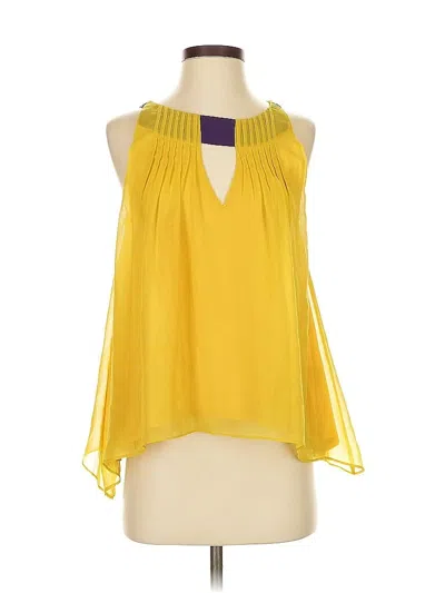 Pre-owned Ryu Sleeveless Blouse In Yellow