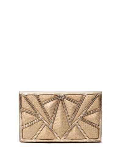 Ryzí Skye Clutch Bag In Gold