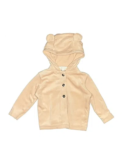 Pre-owned Rz Rachel Zoe Babies' Zip Up Hoodie In Brown