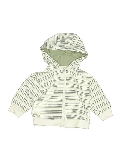 Pre-owned Rz Rachel Zoe Babies' Zip Up Hoodie In Green