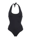 S And S Woman One-piece Swimsuit Black Size 4 Polyamide, Elastane In Black
