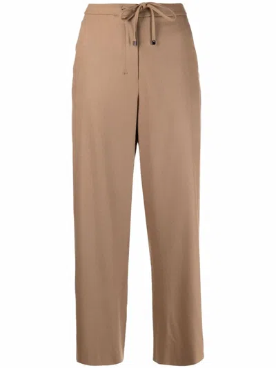 S Max Mara Drawstring-waist Trousers In 008|cammello