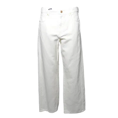 S Max Mara Trousers In White