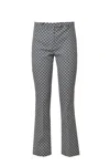 S Max Mara Trousers White In Purple