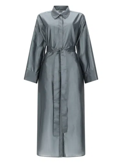 S Max Mara Abito Chemisier Anna In Blue