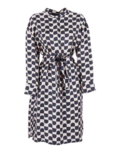 S Max Mara Abito Pinza In Blue