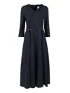 S Max Mara Abito Vela In Blue