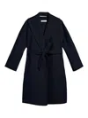 S Max Mara Coat In Azul