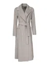 S Max Mara Paolore Coat In Grey