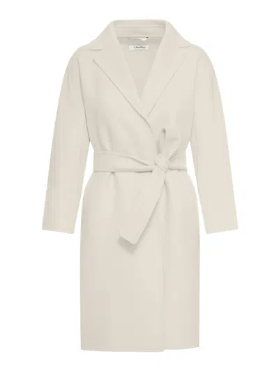 S Max Mara Abrigo Corto - Blanco