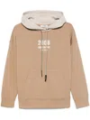 S Max Mara Sleeveless Top Hood Drawstring Pouch Pocket In Neutrals