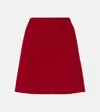 's Max Mara Aida Virgin Wool Miniskirt