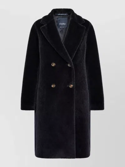 S MAX MARA ALPACA VIRGIN WOOL FITTED JACKET