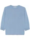 S Max Mara Amici Sweater In Light Blue