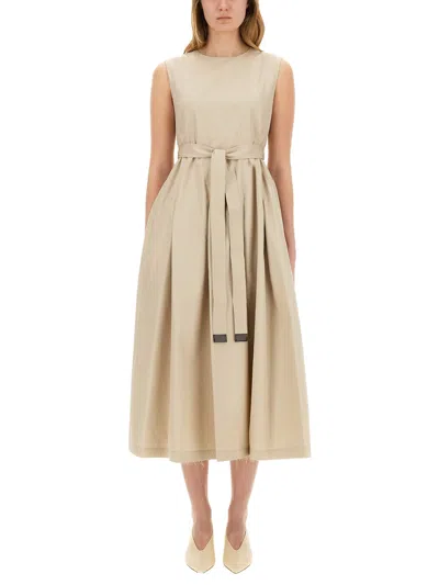 's Max Mara "amina" Dress In Beige