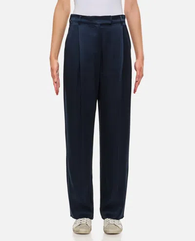'S MAX MARA AMLETO SATIN STRAIGHT PANTS
