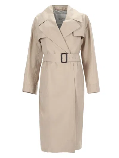 S Max Mara Amour Coat In Neutral