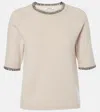 'S MAX MARA APOLLO WOOL AND CASHMERE TOP