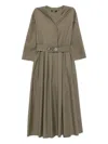 S Max Mara Arcella Belted Midi Dress