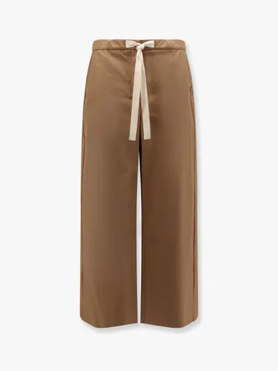 's Max Mara Argento Cotton Trouser
