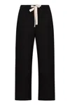 's Max Mara S Max Mara Argento Cotton Trousers
