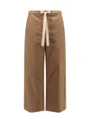 's Max Mara Paperbag-waist Trousers In Brown