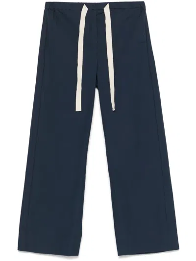 S MAX MARA ARGENTO TROUSERS