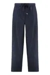 S Max Mara Women's Aris Linen Trousers In Denim