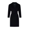 S Max Mara Arona Belted Coat In Blue
