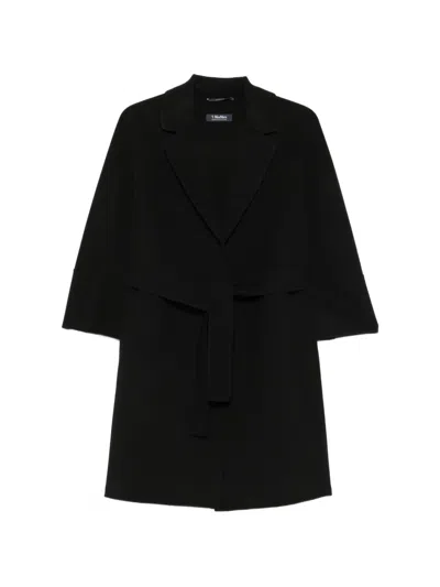 'S MAX MARA ARONA BELTED NOTCH-LAPEL COAT