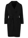 's Max Mara Belted Long-sleeved Coat
