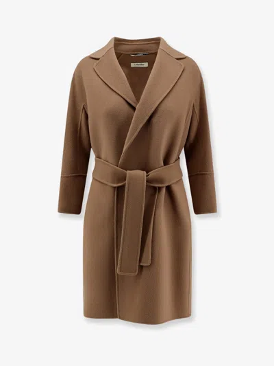 's Max Mara Arona Virgin Wool Coat In Beige
