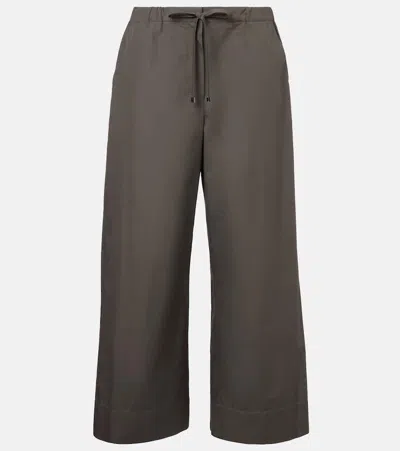 's Max Mara Auero Cotton Wide-leg Pants