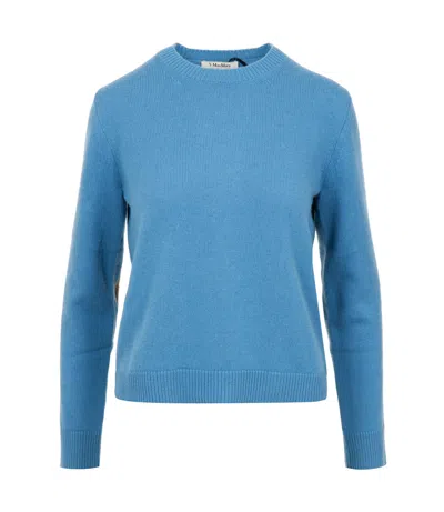 S Max Mara Sweaters Avion Blue