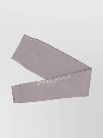 's Max Mara Basilea Technical Logo Leggings In Purple
