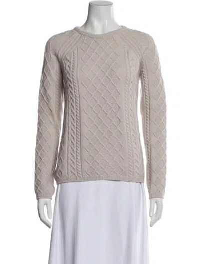 Pre-owned 's Max Mara Bateau Neckline Sweater In Purple