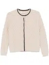 S Max Mara Baviera Cardigan In Neutrals