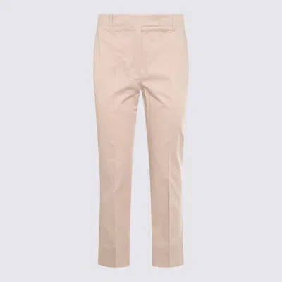 S Max Mara Beige Cotton Felice Pants