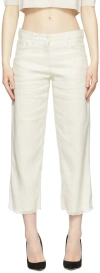 S Max Mara Beige Franci Trousers In 001 Natural
