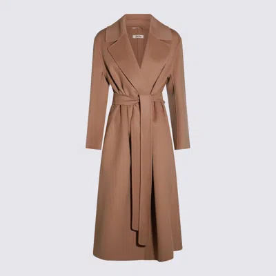 's Max Mara Beige Wool Livia Coat