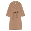 's Max Mara Belted Coat In Neutrals