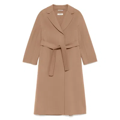 's Max Mara Belted Coat In Neutrals