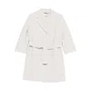 's Max Mara Belted Collar Coat In Neutrals