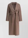 S Max Mara Max Mara S Beige Wool Coat In Brown