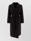 's Max Mara Belted Wool And Cashmere Coat With Large Pockets