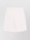 's Max Mara S Max Mara Linen And Cotton Blend Bermuda Shorts