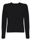 's Max Mara 긴소매 탑 In Black