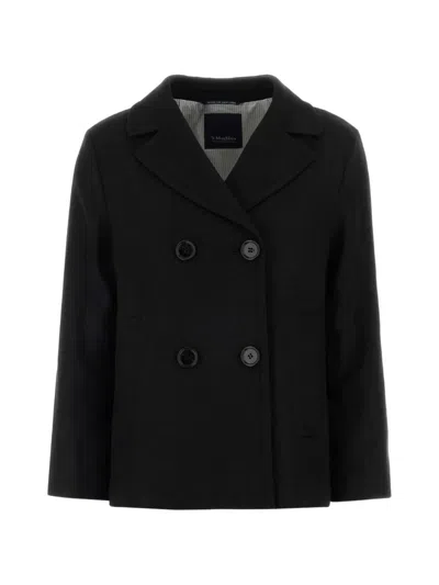 S Max Mara 마르코 블레이저 In Black