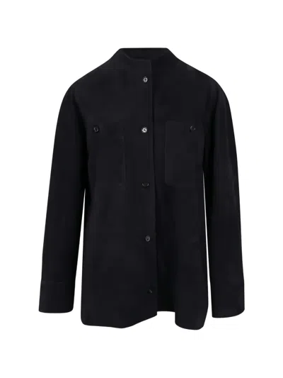 's Max Mara 버튼 업 재킷 In Black