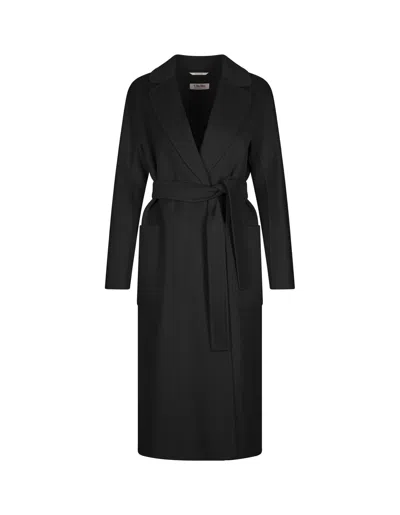 'S MAX MARA BLACK AMORE COAT